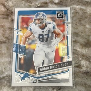 🔥 Aidan Hutchinson lot of 2 amazing cards.